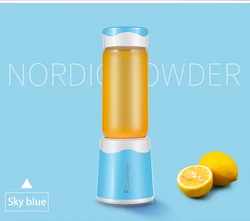 Kaiteng portable usb commercial automatic 380ml electric blender juicer for kitchen