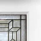 Craftsman Light Right-Hand Inswing Prehung Fiberglass Entry Door Security