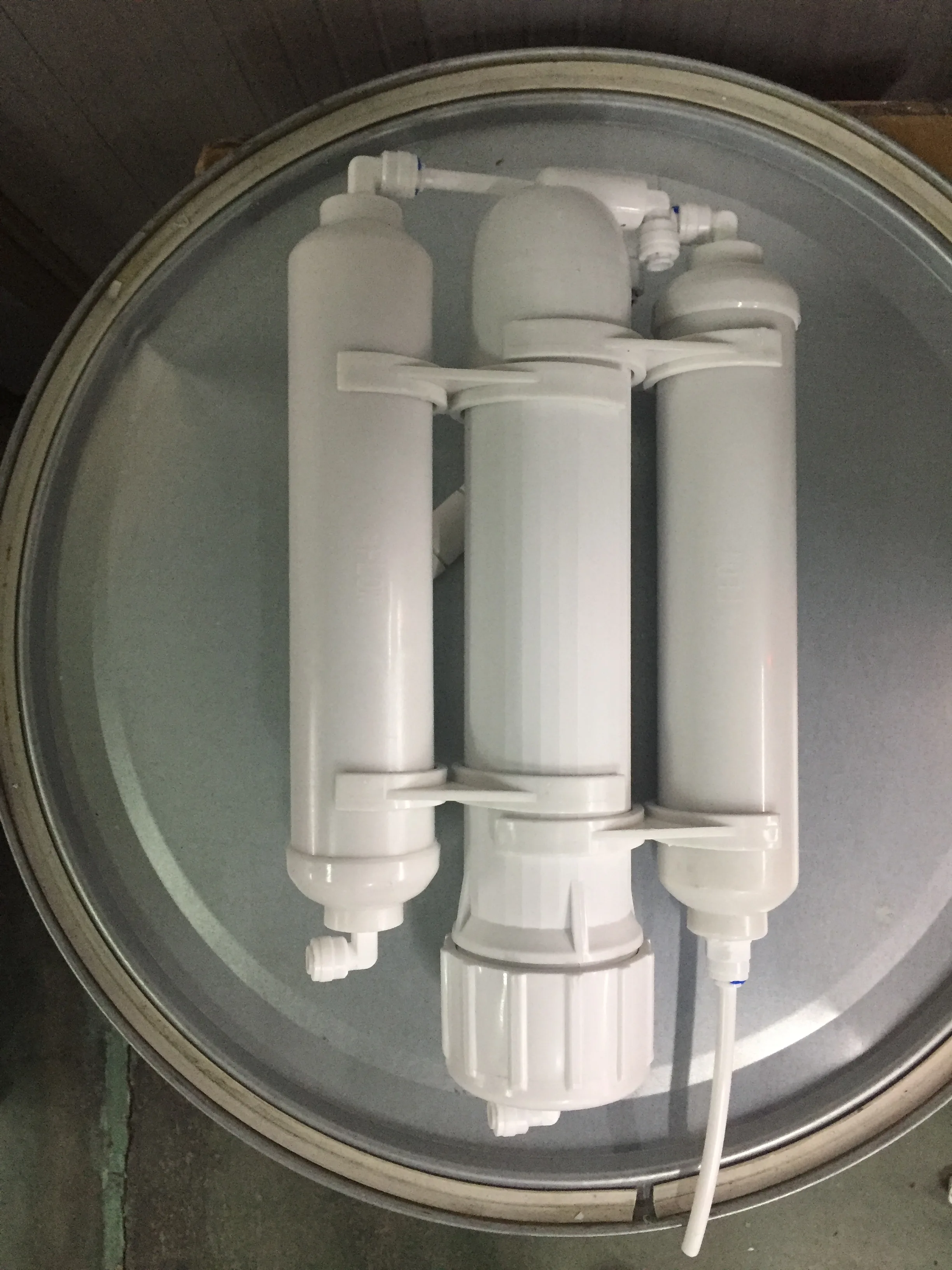 3 stages simple reverse osmosis system water filter
