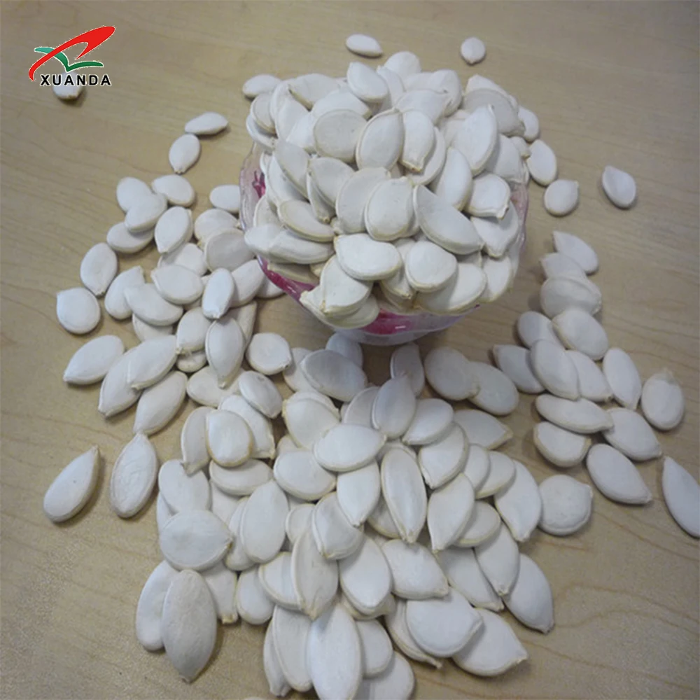 Cheap Price New Crop Snow White Unshelled Organic Raw Pumpkin Seeds