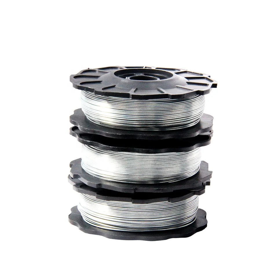 0.8mm galvanized black annealed wire with makita machine construction tool rebar tying