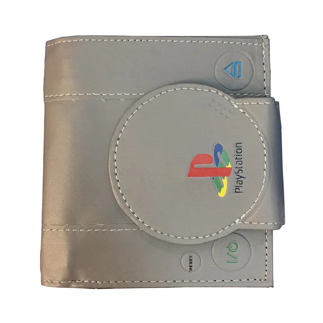Hot 3D Designs Games Purse Anime Cartoon Playstation PVC Wallets for Students Boy Girl Money Coin Holder Short Wallet