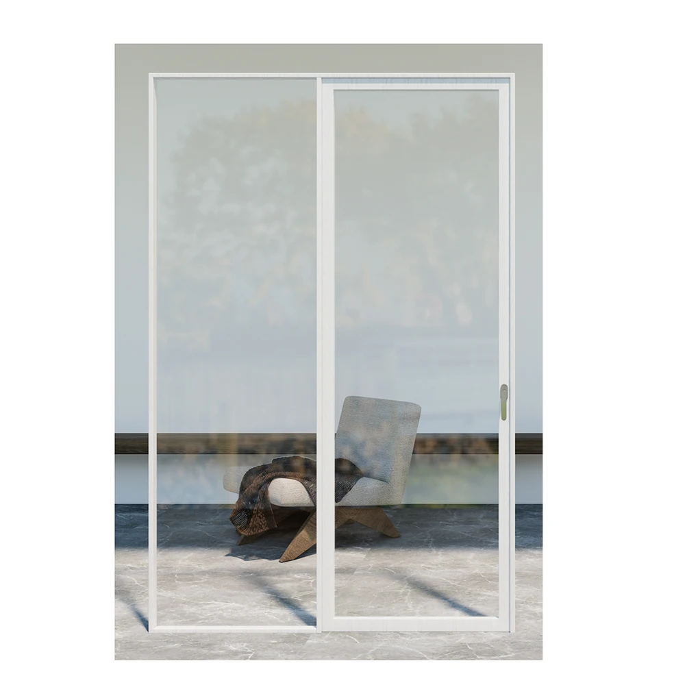 As2047 australian sliding door double glazed cavity glass sliding stacker doors exterior stacking balcony aluminum sliding doors