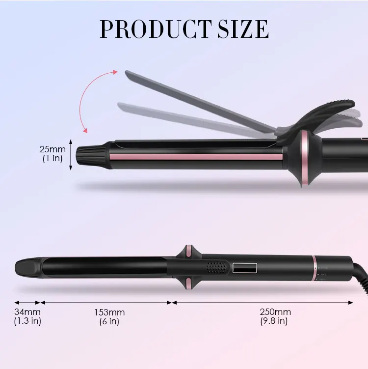 
Steam Curling Iron for Hair Styling Tools to Electric Hair Threading Machine with Private Label New Products 2019 Innovative Pro 
