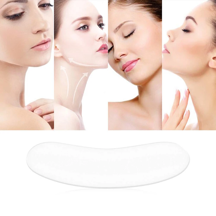 Hot Selling  Reusable Anti-wrinkle Silicone Neck Pad  Anti-aging Neck Wrinkle Remover