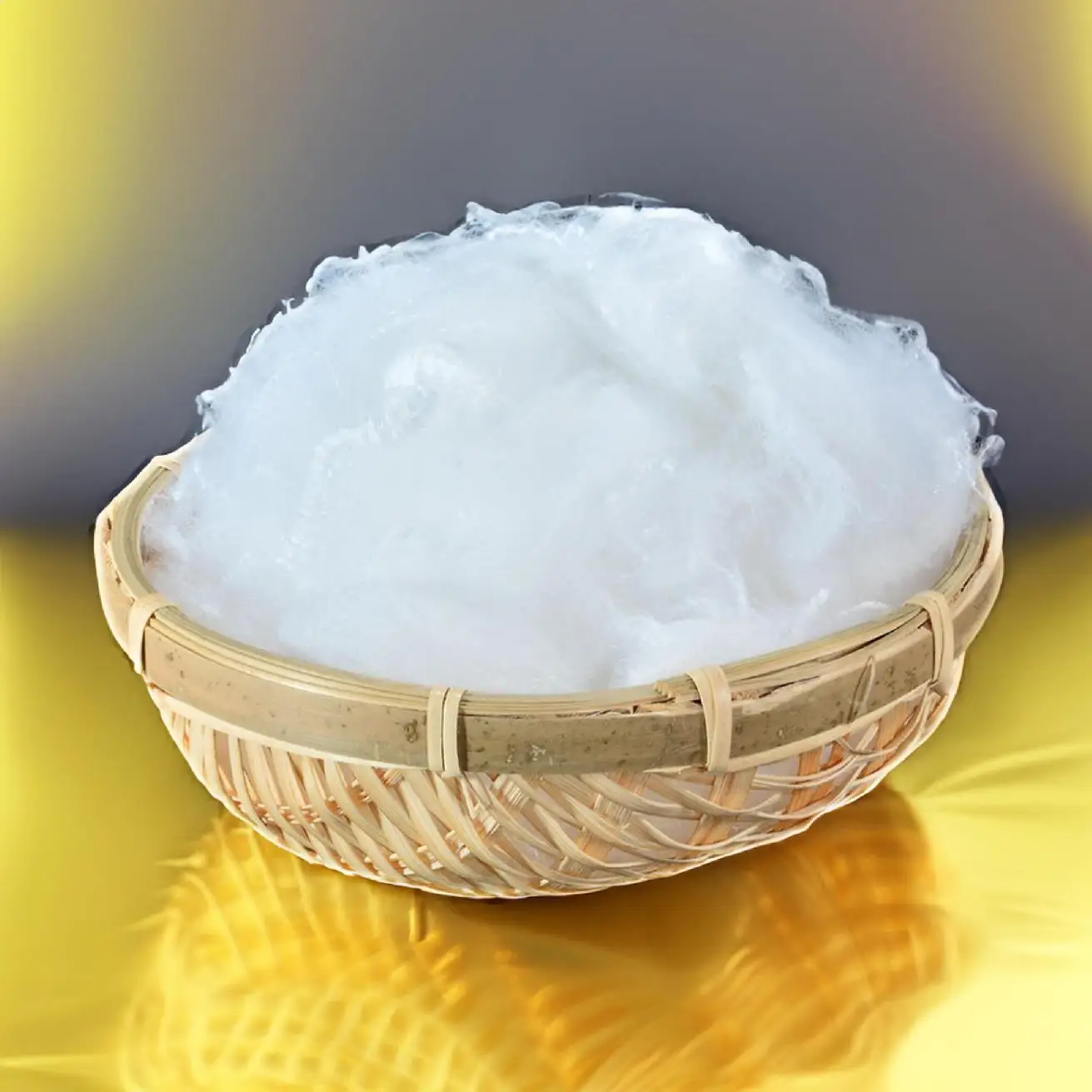 non siliconized fiber mattress filling material fiber virgin