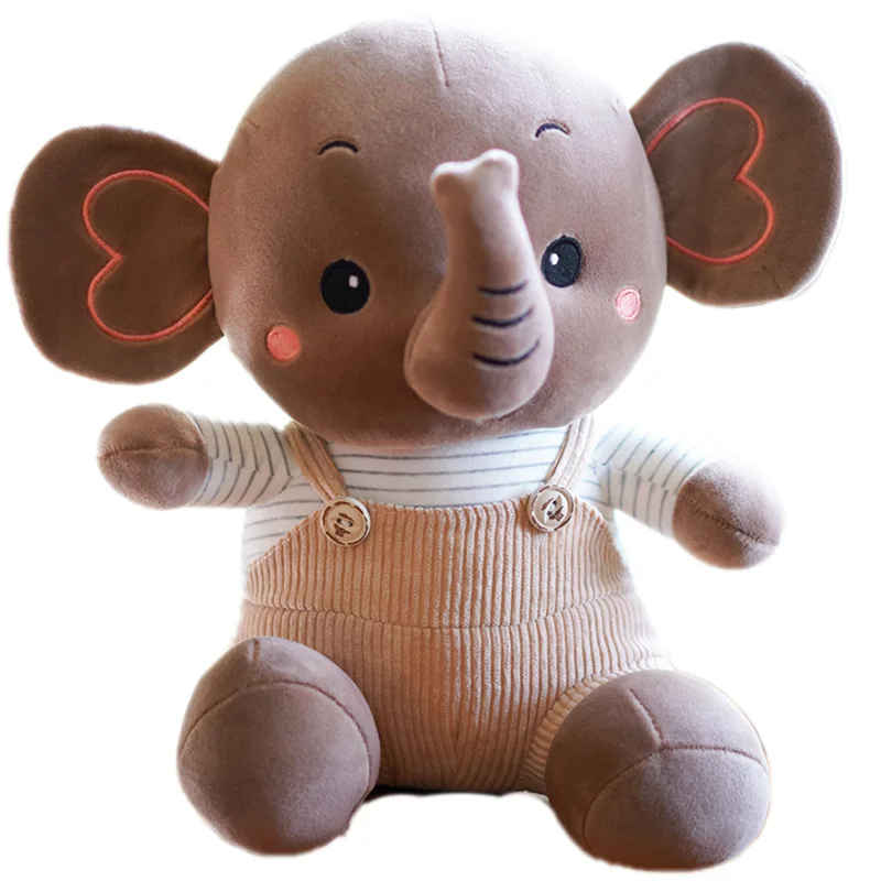 Lovely stuffed animal toys plush elephant