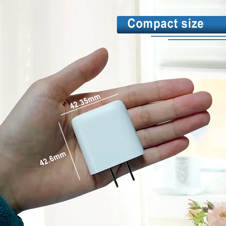 Smart Mobile Phone EU US KR UK Plug One Single Port Fast Quick Charging Wall Portable CE Universal USB Type C PD Charger 30W PPS