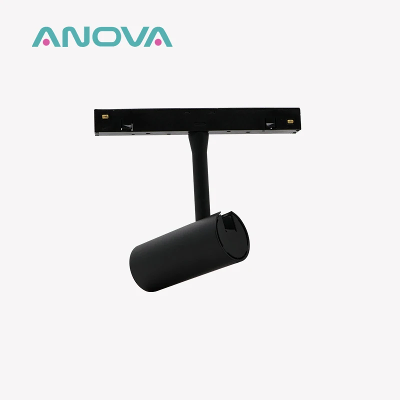 LED magnetic track light adjustable moving head spot LED track light