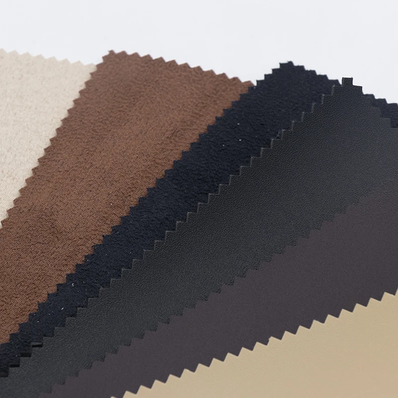 Microfiber Suede Synthetic Leather 2.0mm  for Safety Shoes Slippers Sandals  Work Footwear