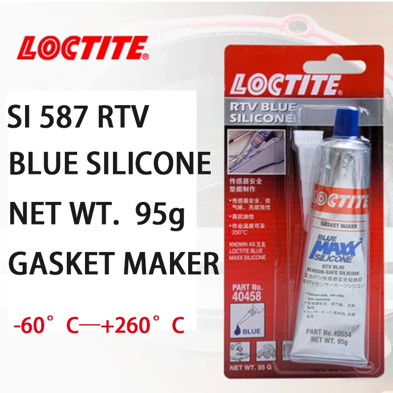 Loctite SI587 95g  original promised Blue Gasket maker  silicone sealant for flange sealant