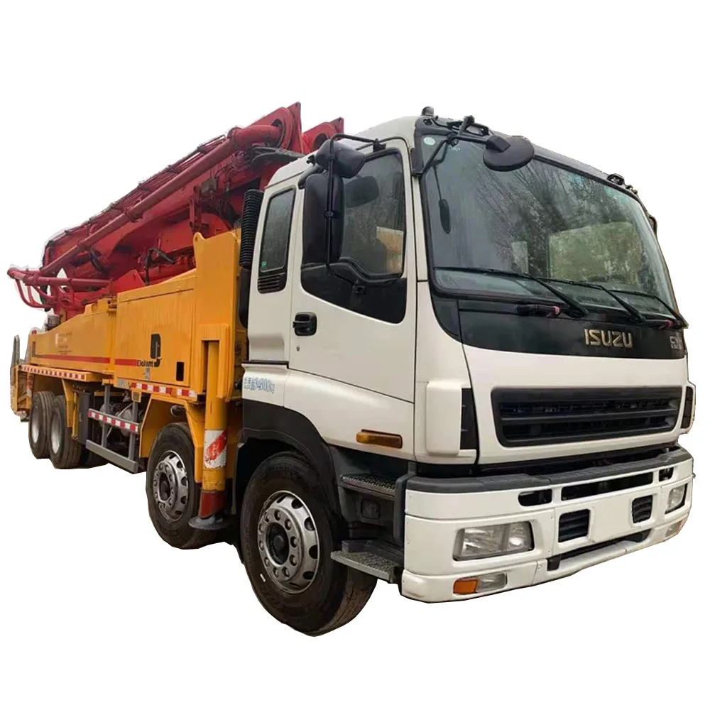 
Used 37m-52m Concrete Pump Truck High Pressure Injection Grouting Pump Cement Grouting Machine 