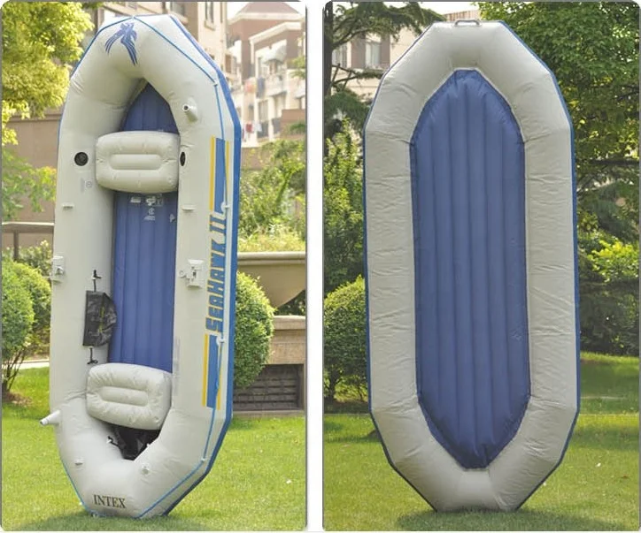 Intex 68378 Mariner Air Floor 3 Person Inflatable Boat river raft for fishing