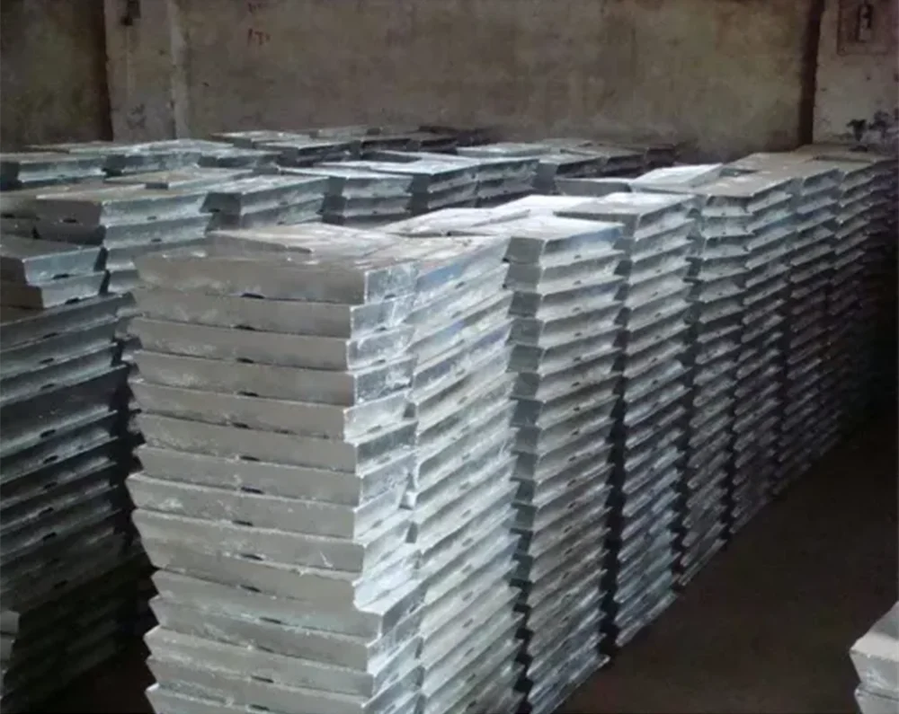 ADC 12 Aluminium Scrap 99.995% Zinc Alloy Ingot 99.995% Manufacturer