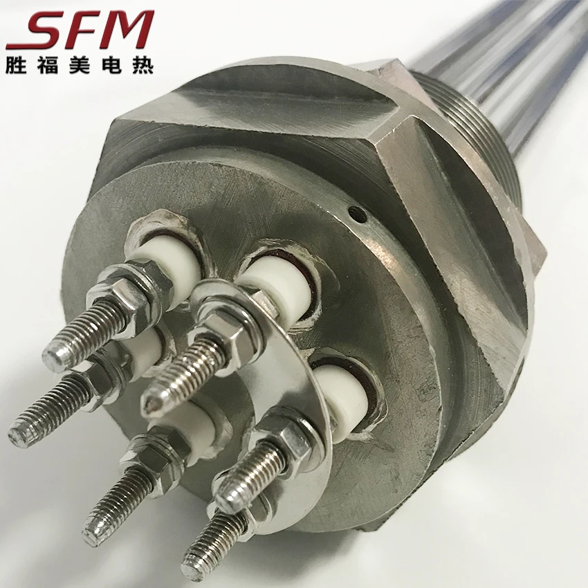 SFM 9KW 12KW custom  explosion proof tubular flange immersion heaters