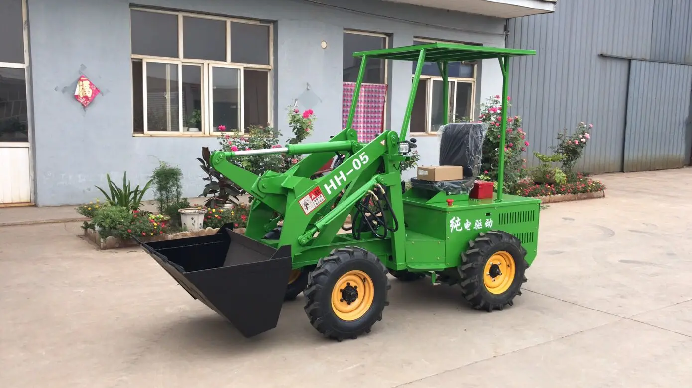 China Cheapest Mini Loader ELECTRIC Loader Factory Front End Loader Prices