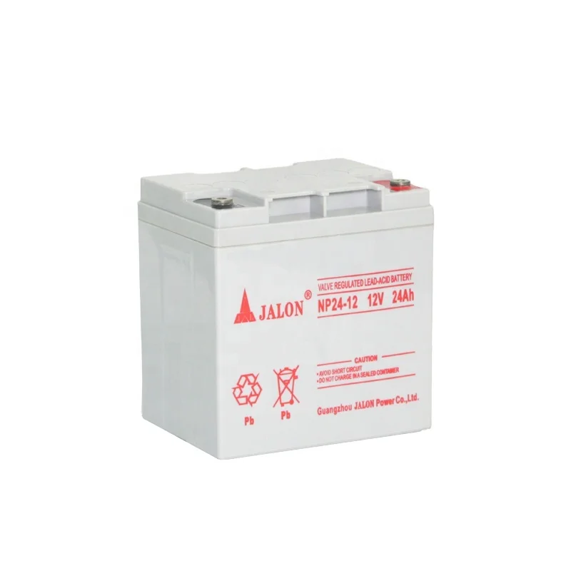 Jalon valved regulated 12v24ah  battery solar trojan 12v lead acid battery