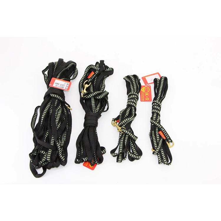 
Dog Obedience Recall Training Agility Lead Heavy Duty Custom Long Trainer Tracking Nylon Dog Lead Leash 