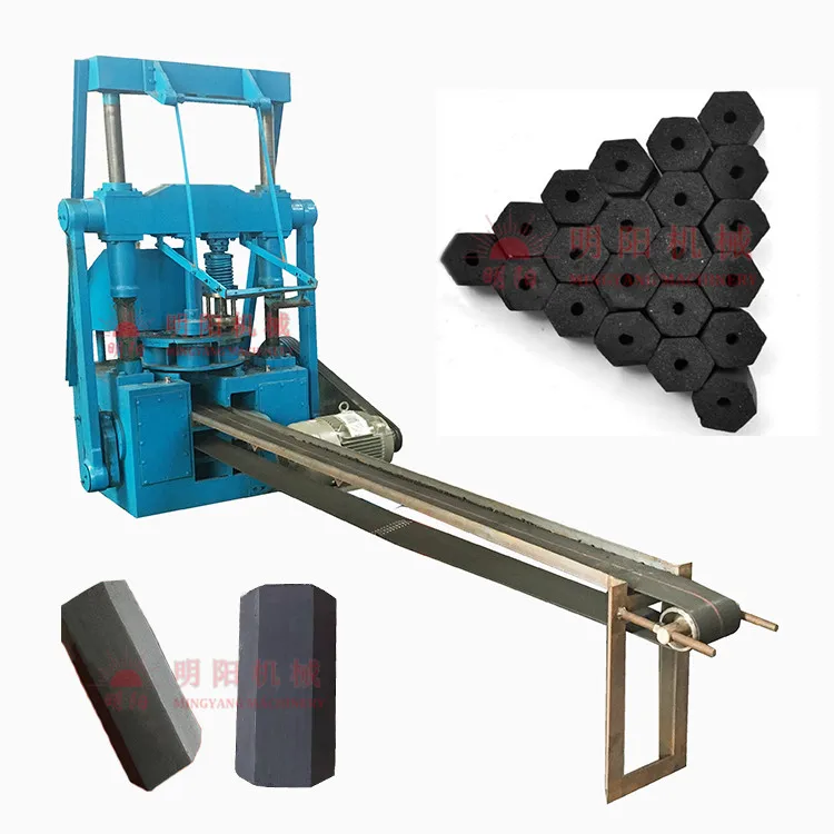 Honeycomb Coconut Shell Wood Sawdust Charcoal Briquette Machine For Briquetting Coal Powder