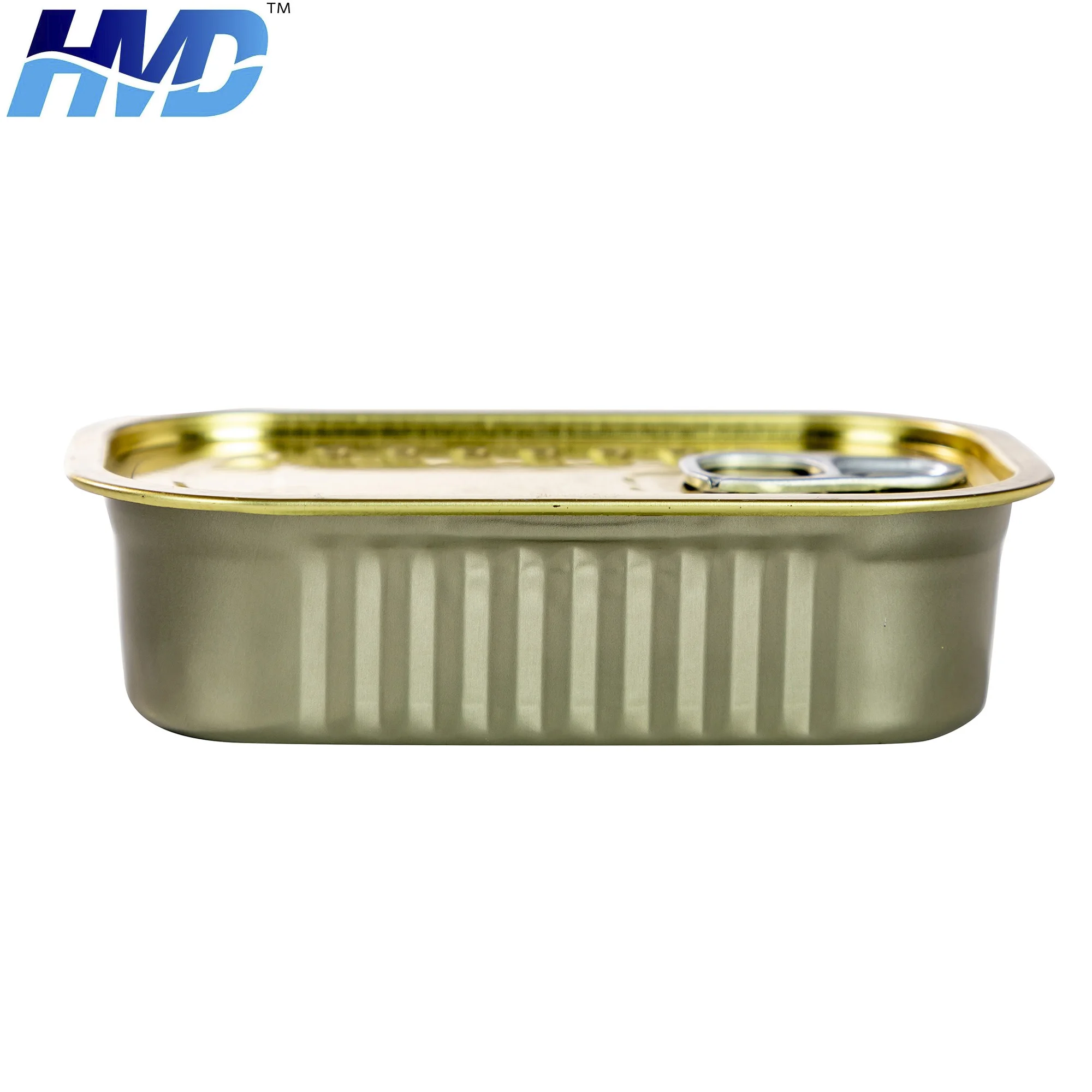 Wholesale Food Grade Oval Canned Fish Tin Cans for Food Canning