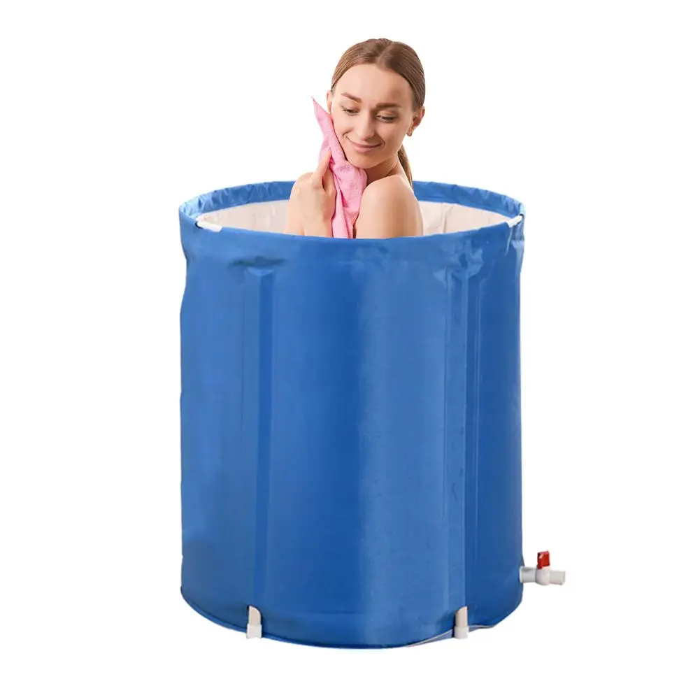 
Movable Adults Foldable Bathtubs Available In All Seasons Portable Student Bathtub Family Bathtubs Children Plunge Pool Spa Bath 