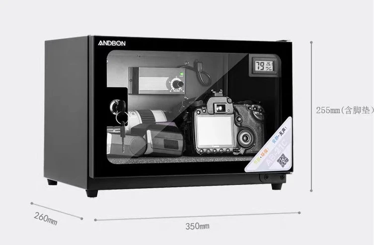 ANDBON Popular 21L dslr camera cabinet storage digital camera lens