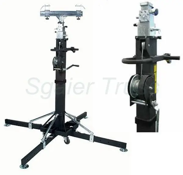 Sgaier Speaker Truss Lift Crank Stand Telescopic Lifting Tower