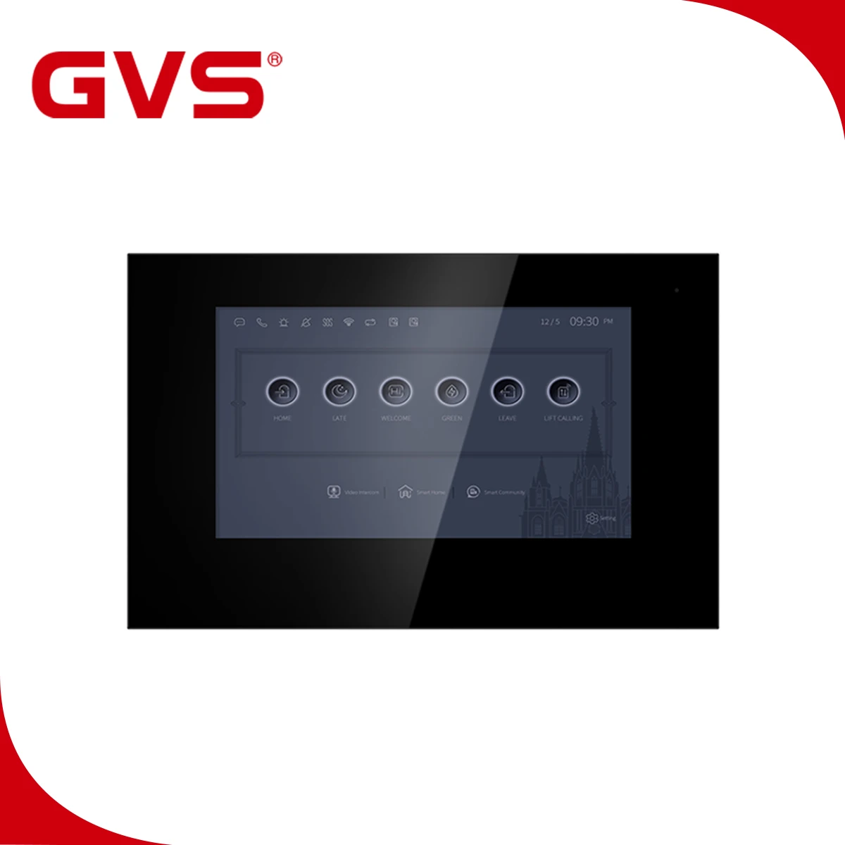 IP Video Intercom System HD Video Door Phone Monitor Indoor Access Control Support Wireless Network