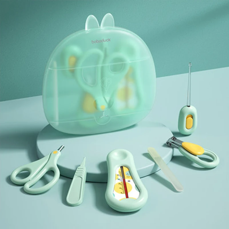 Wholesale baby supplies Safe Nail File Trimmer Lovely Baby Nail Care Set