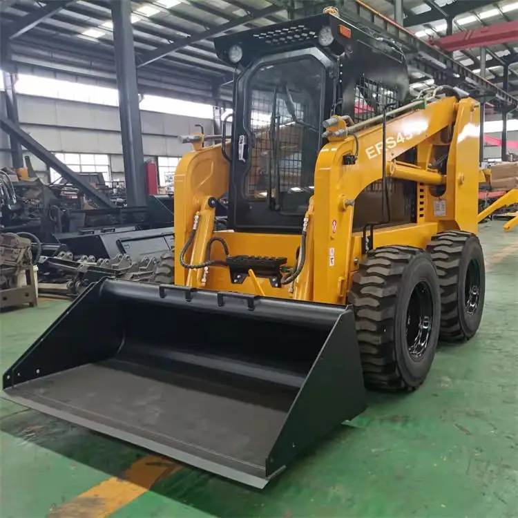 EVERUN hot sale ERS45 0.7ton farm construction compact small mini skid steer loader