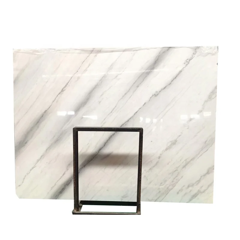 Chinese Natural Stone Guangxi White Marble Slab