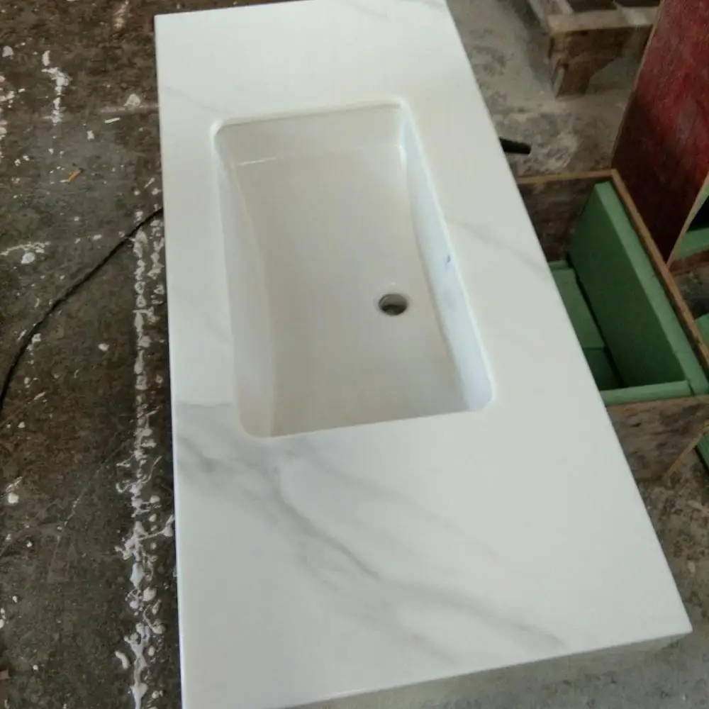 Hot-sale artificial quartz cheap table top countertop