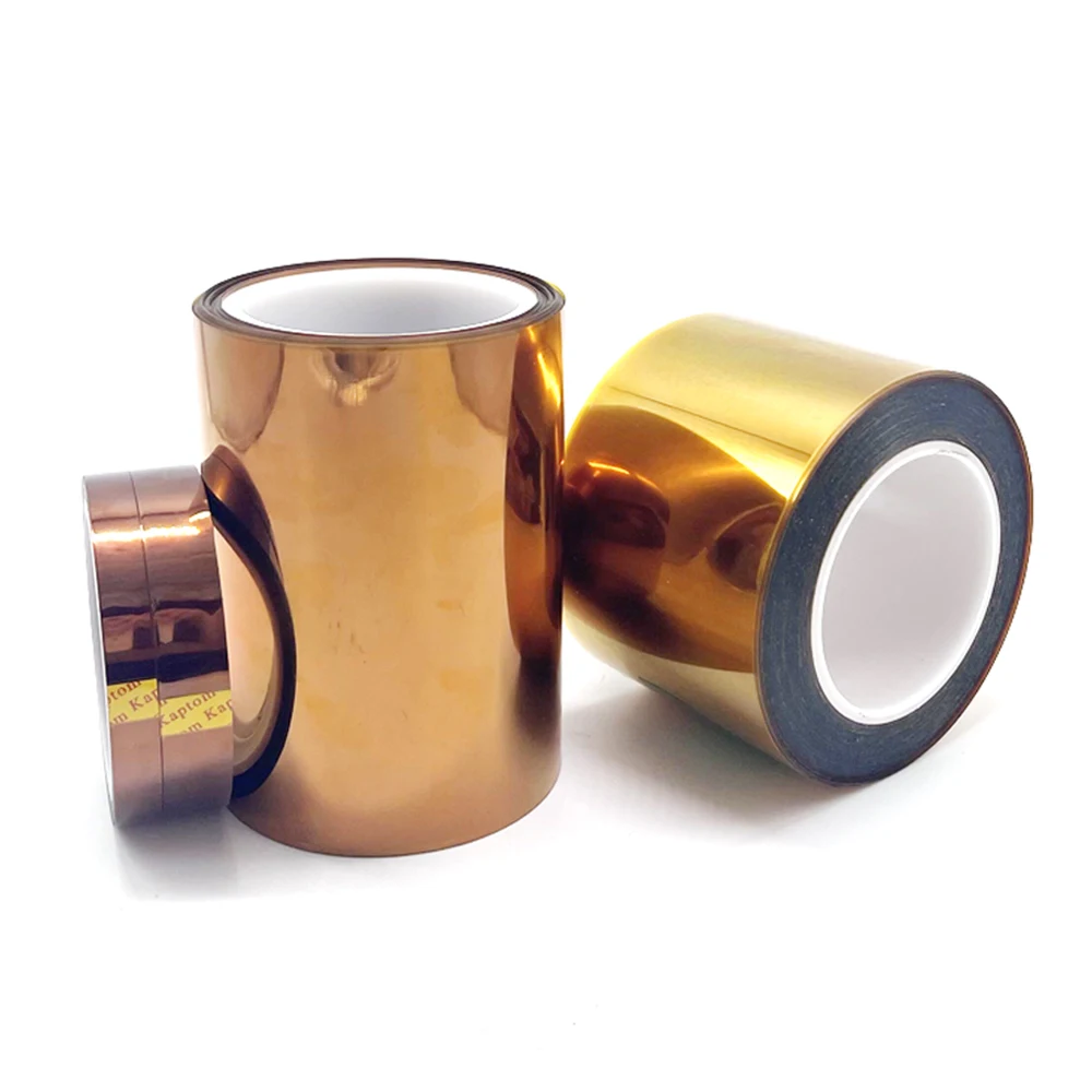 LS поставки PI термостойкая пленка Полиимид силикон каптоновая лента 0 14 мм