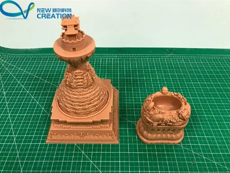 Полное индивидуальное обслуживание 3D-печать прототипов пластиковая смола PP PC ABS детали художественные работы скульптуры изготовление статуй