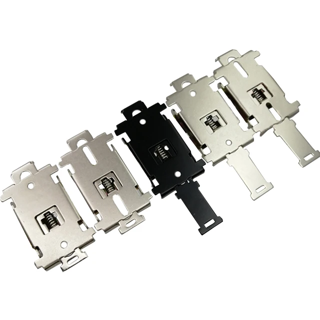 35mm Din Rail Fixed Clamp Fasten Clip For Relay Mounting