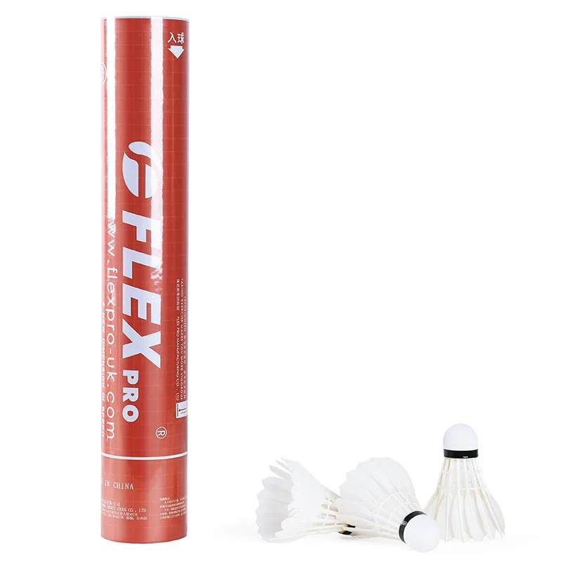 Hot Sales Wholesale Cheap Price Good Quality Duck Feather Badminton Shuttlecock OEM Customized Head Logo