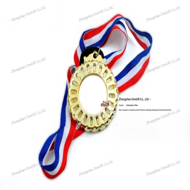 Factory Custom 2D 3D Metal Gold Medal Sublimation Medal Blanks Cheap Customized Award Sports Medals