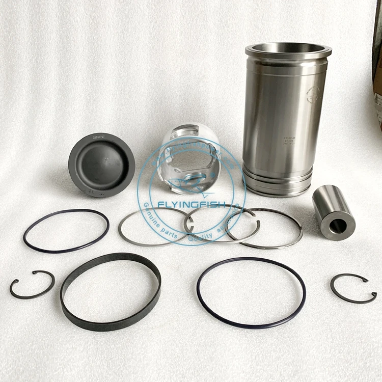 OEM Grade S60 14L Engine Rebuild Kit 23530665 Cylinder Liner Kit 23531250 Piston 23527774 23527775 Ring 23531252 23525573