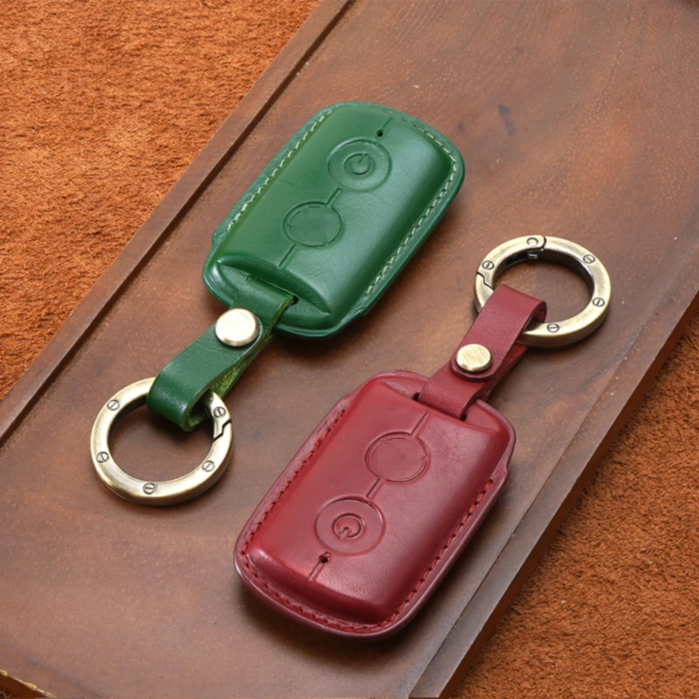 SweetPig OEM Colorful Genuine Leather Key Case Shell for Yamaha Motor Motorcycle KeyRing key cover accessory
