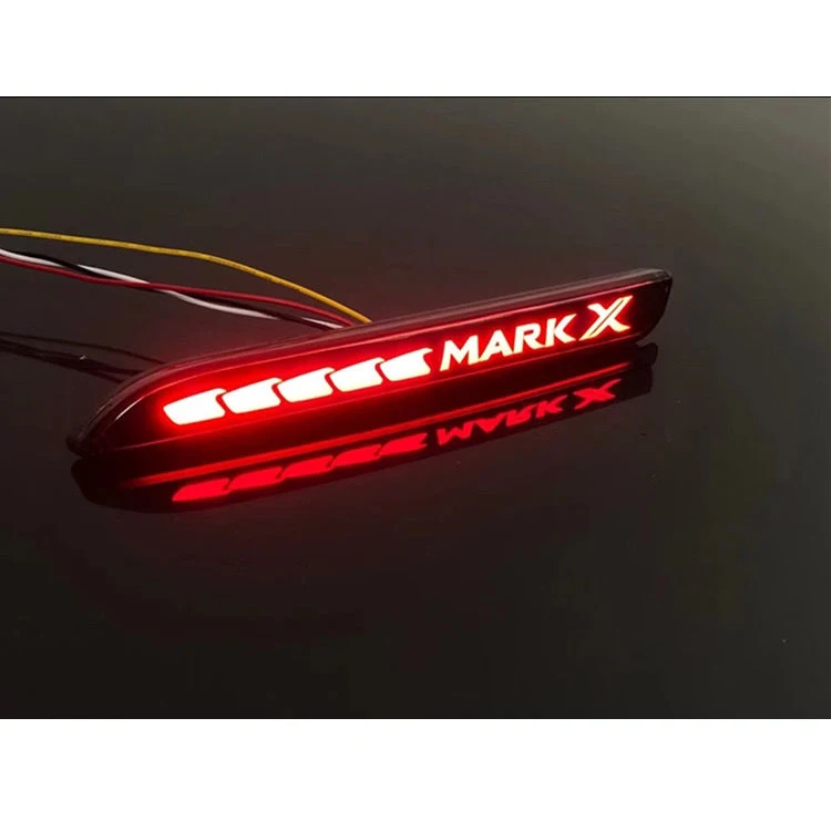car upgrade rear bumper lamp anti-rear-end collision light for toyota reize mark x 2005-2016 exterior accessories modify