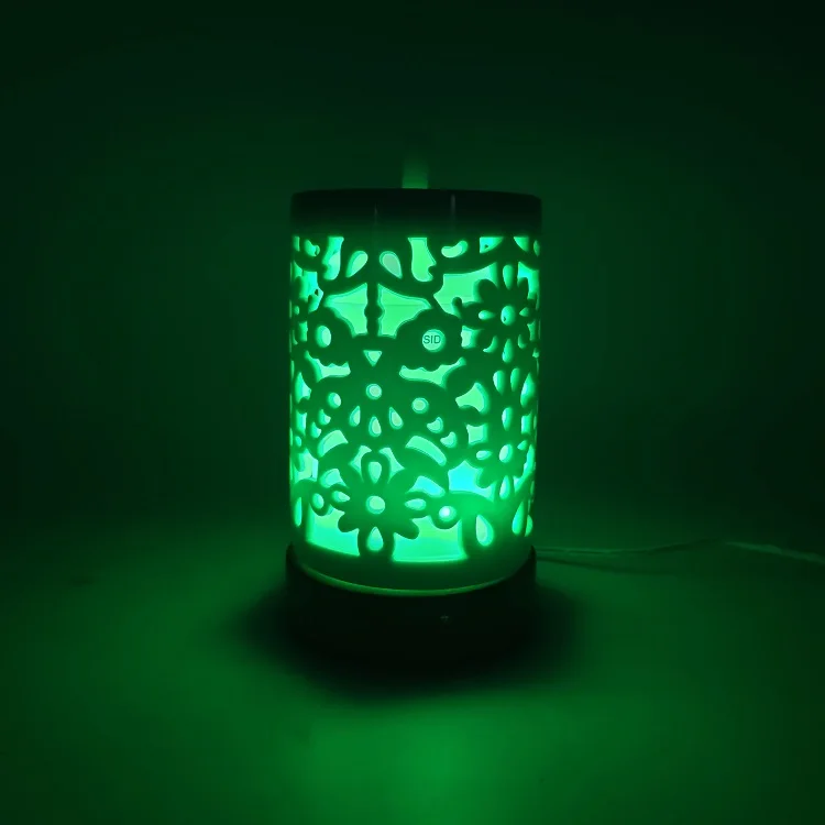 NEW Ceramic Aroma Diffuser Machine Office Ceramic Home Mini Essential Oil Moisturizing Button Aromatherapy Humidifier Decor