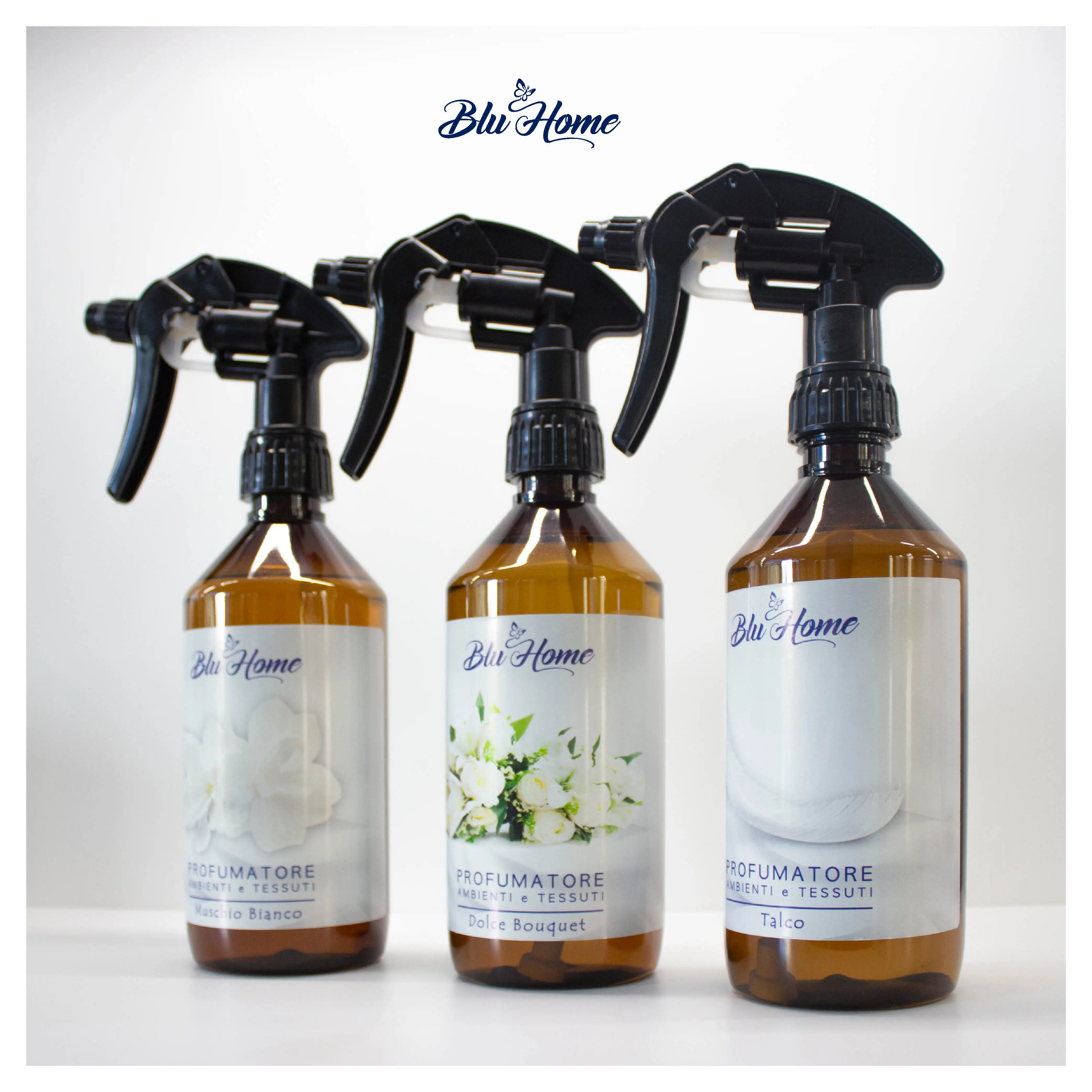 Blu Home Natural Fragrance 500ml Green Tea Leaves And Delicate Peony Scent Perfume In The Room