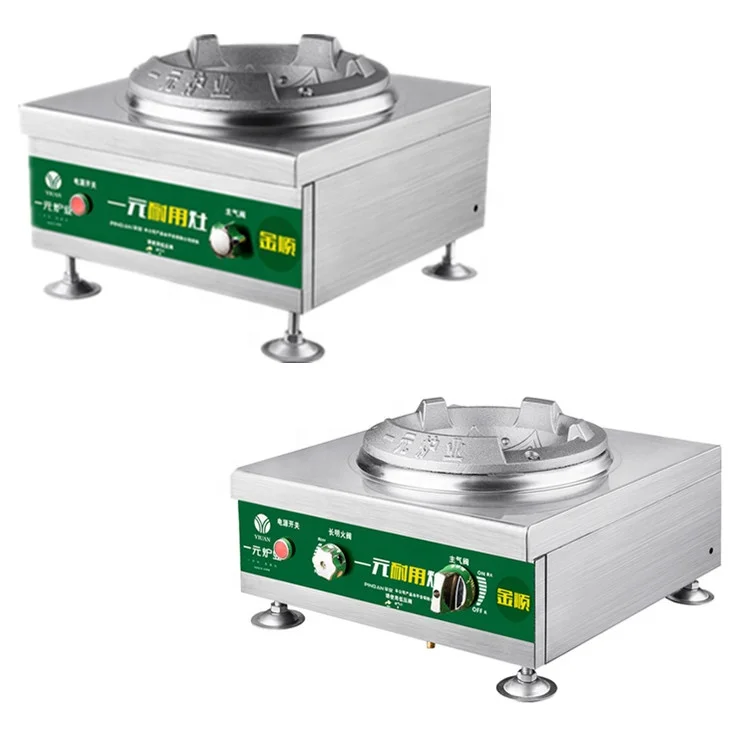 Restaurant Table Tops Commercial Kitchen Stove Professional Natural Gas LPG Wok burner