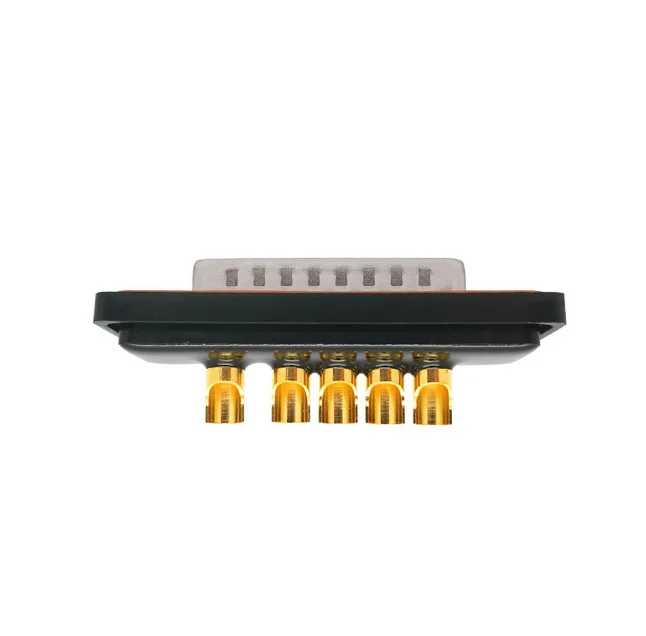 Military Quality Waterproof VGA 5W5 Male Solder Type High Power Connector