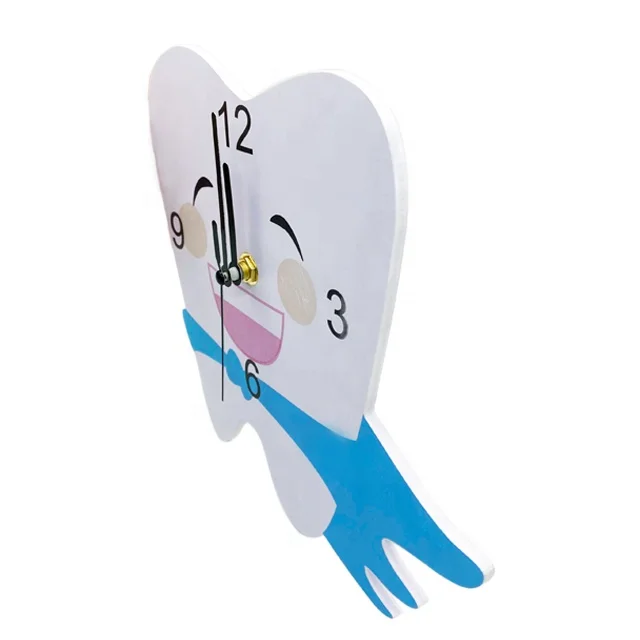 
customized cute shape creative wall clock for kids 
