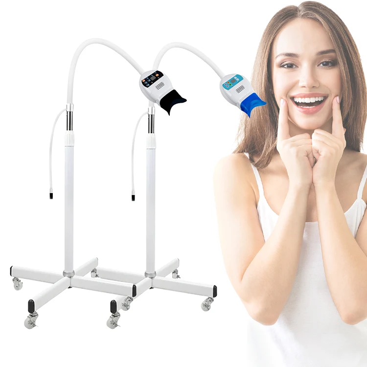 2025 Vertical Teeth Whitening Product Cold Light Dental Oral Teeth Whitening Machine Led Light