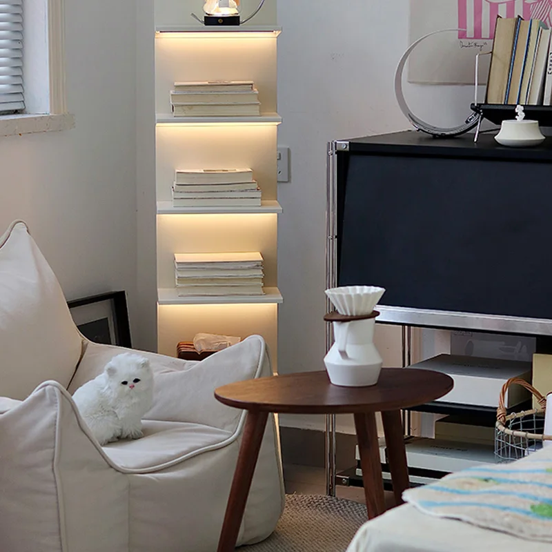 Household Stainless Steel Shelves Multi-Storey Iron Balcony Floor Storage for Face Storage