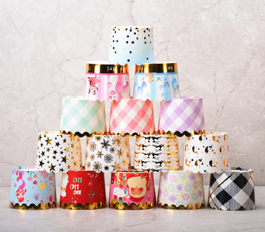 
best quality souffle paper baking cups baking cake cup paper cupcake liner for muffin mini cakes 