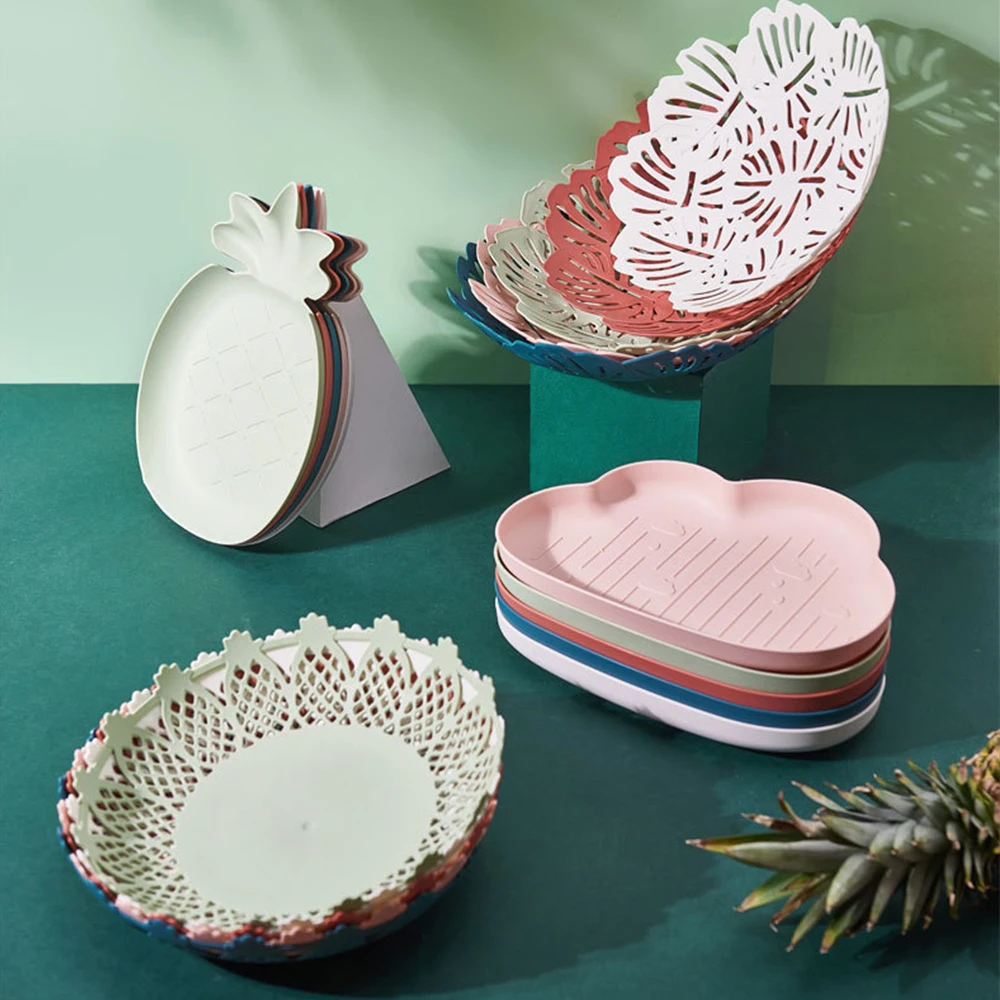 
Kitchenware Lovely Shape Fruit Tray Plate Vegetable Container, New Product Nordic Style Irregular Household Vegetable Plate 