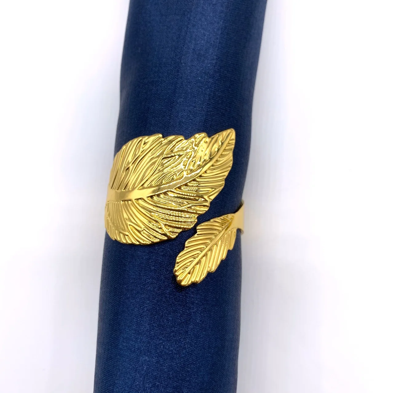 Оптовая продажа винтажные металлические кольца для салфеток